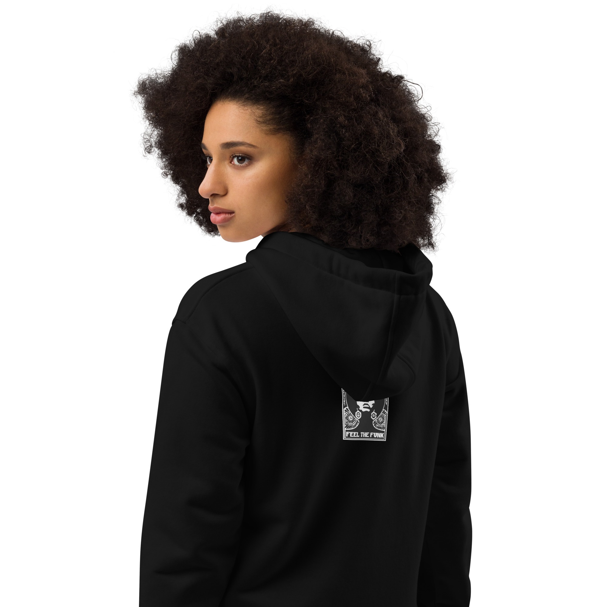 Feel The Funk Logo Premium Eco Hoodie - Image 4