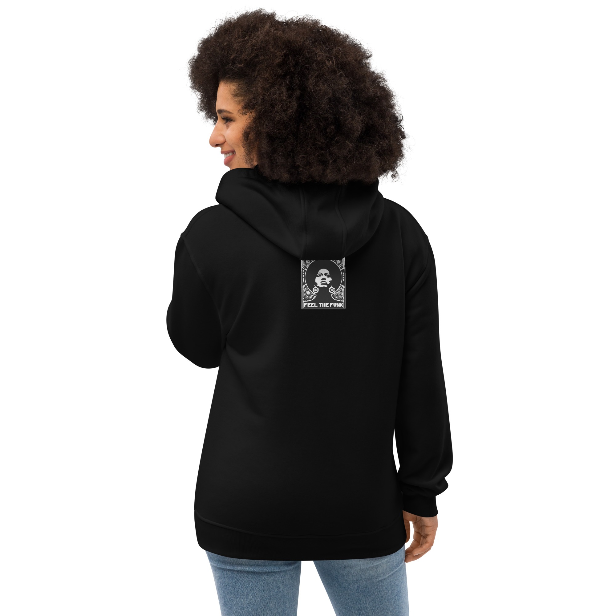 Feel The Funk Logo Premium Eco Hoodie - Image 5