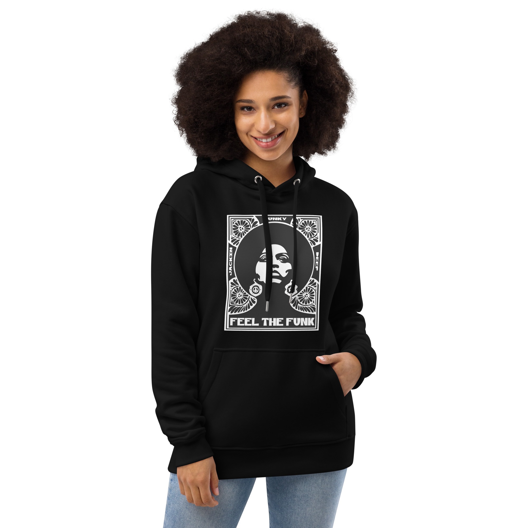Feel The Funk Logo Premium Eco Hoodie