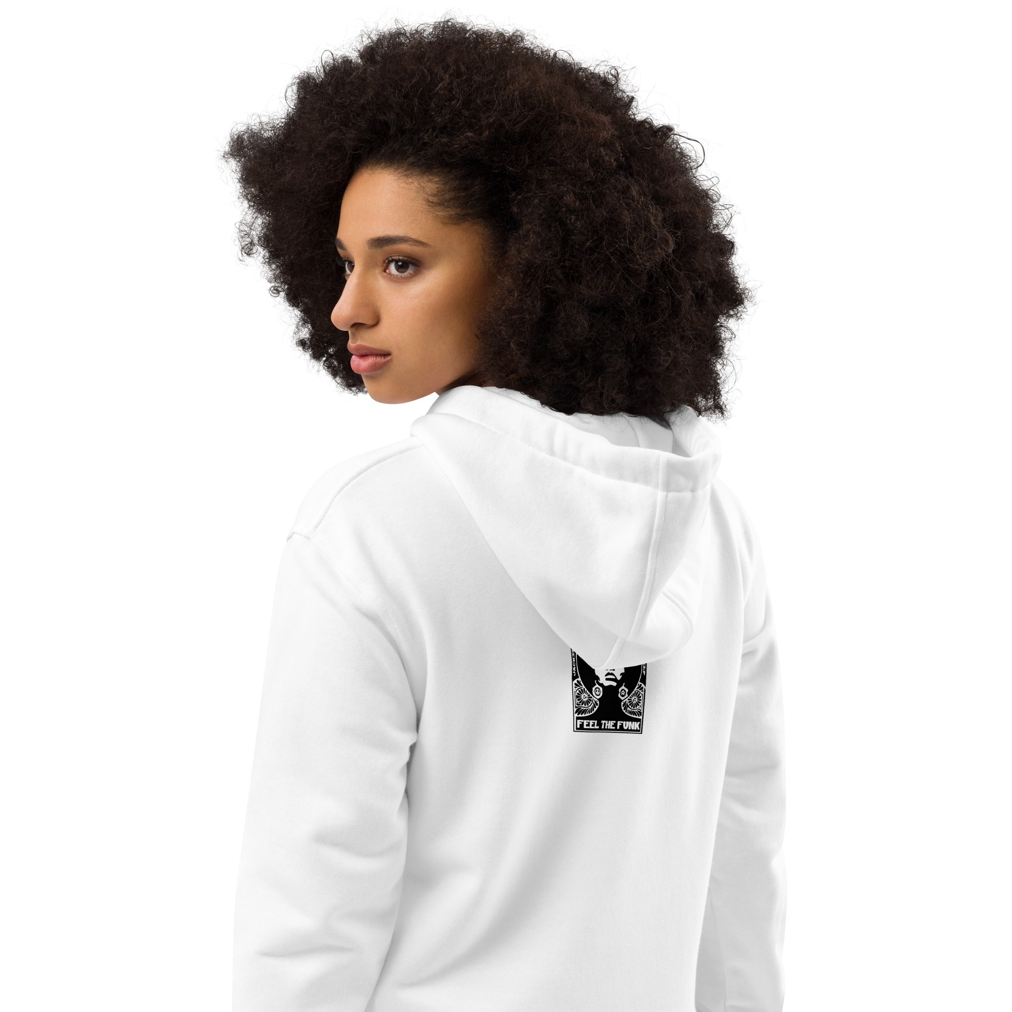 Feel The Funk Logo Premium Eco Hoodie - Image 9
