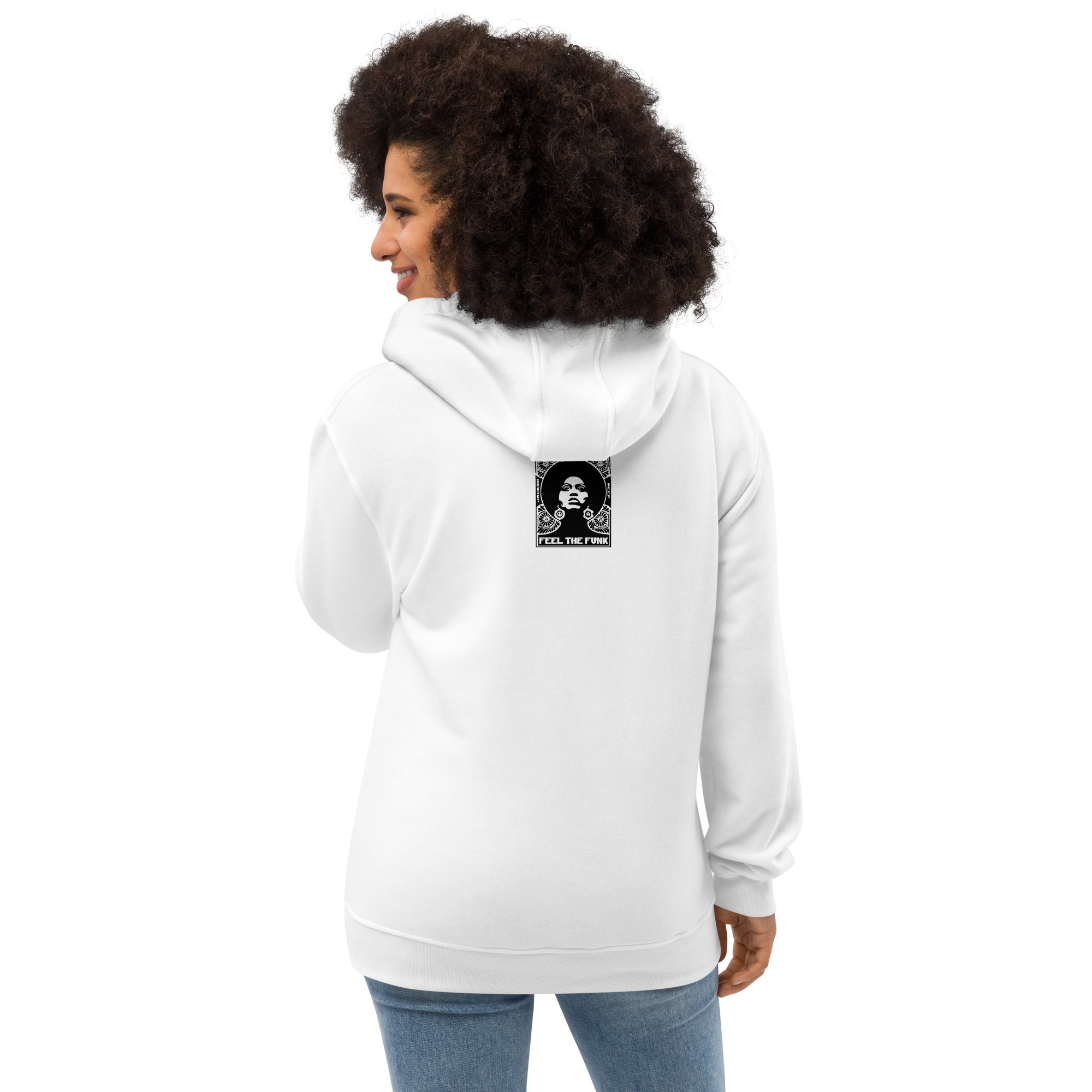 Feel The Funk Logo Premium Eco Hoodie - Image 10