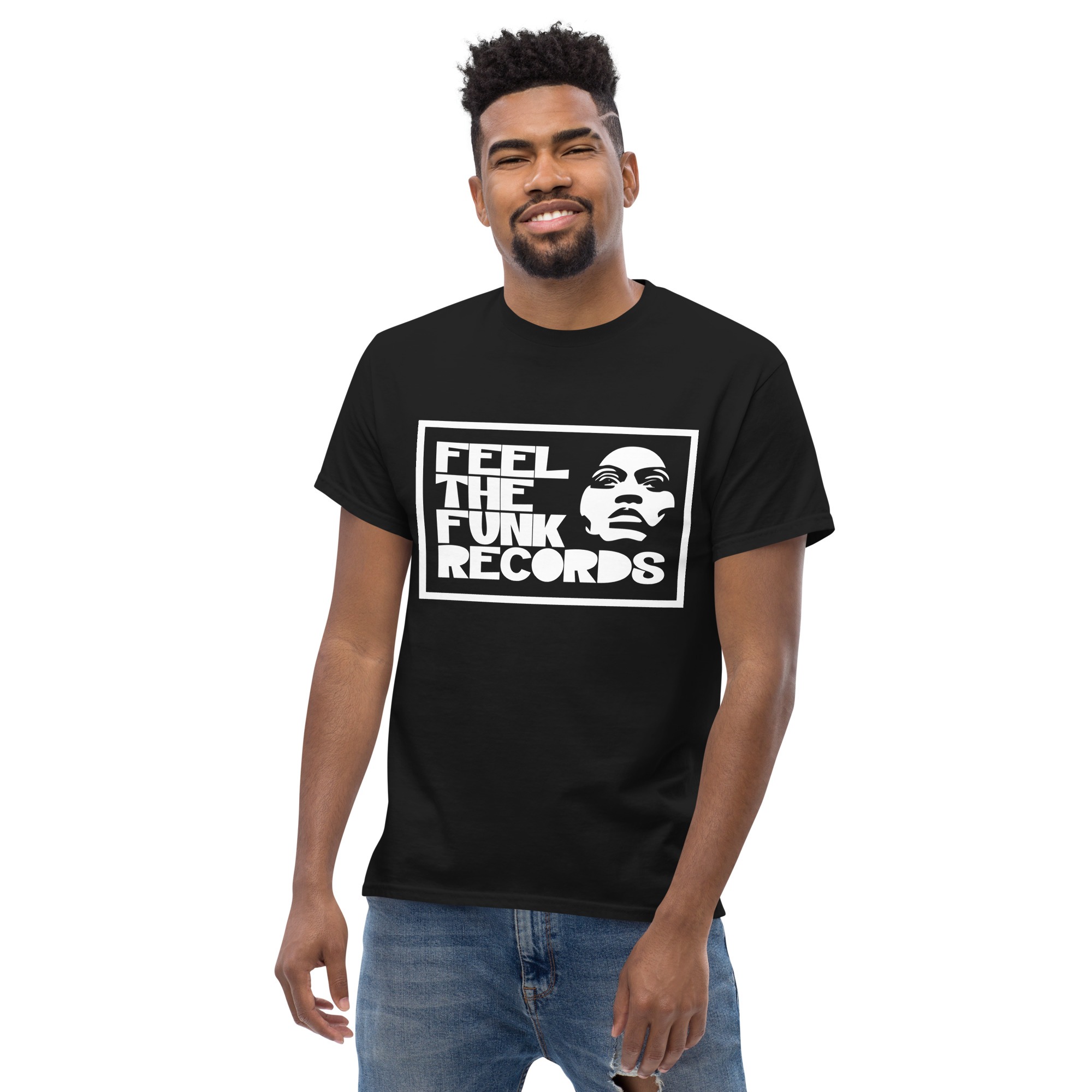 Feel The Funk Records Logo Block Tee - Image 2