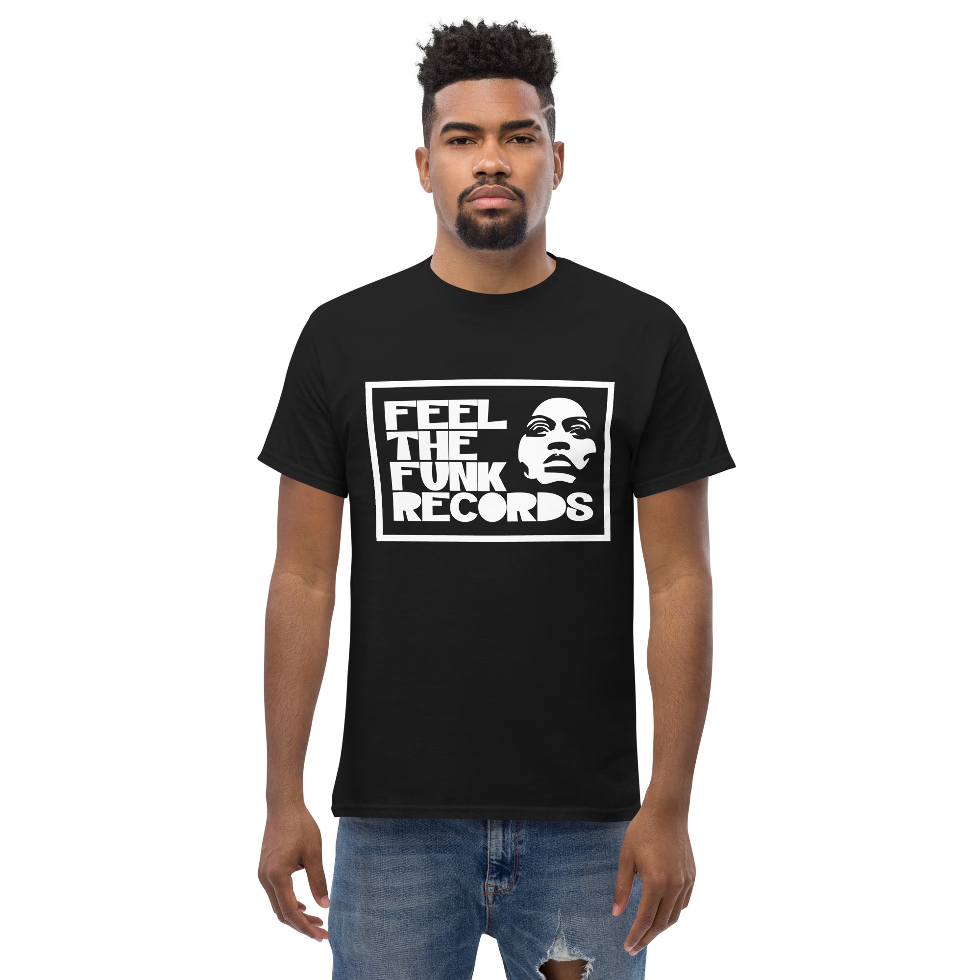 Feel The Funk Records Logo Block Tee