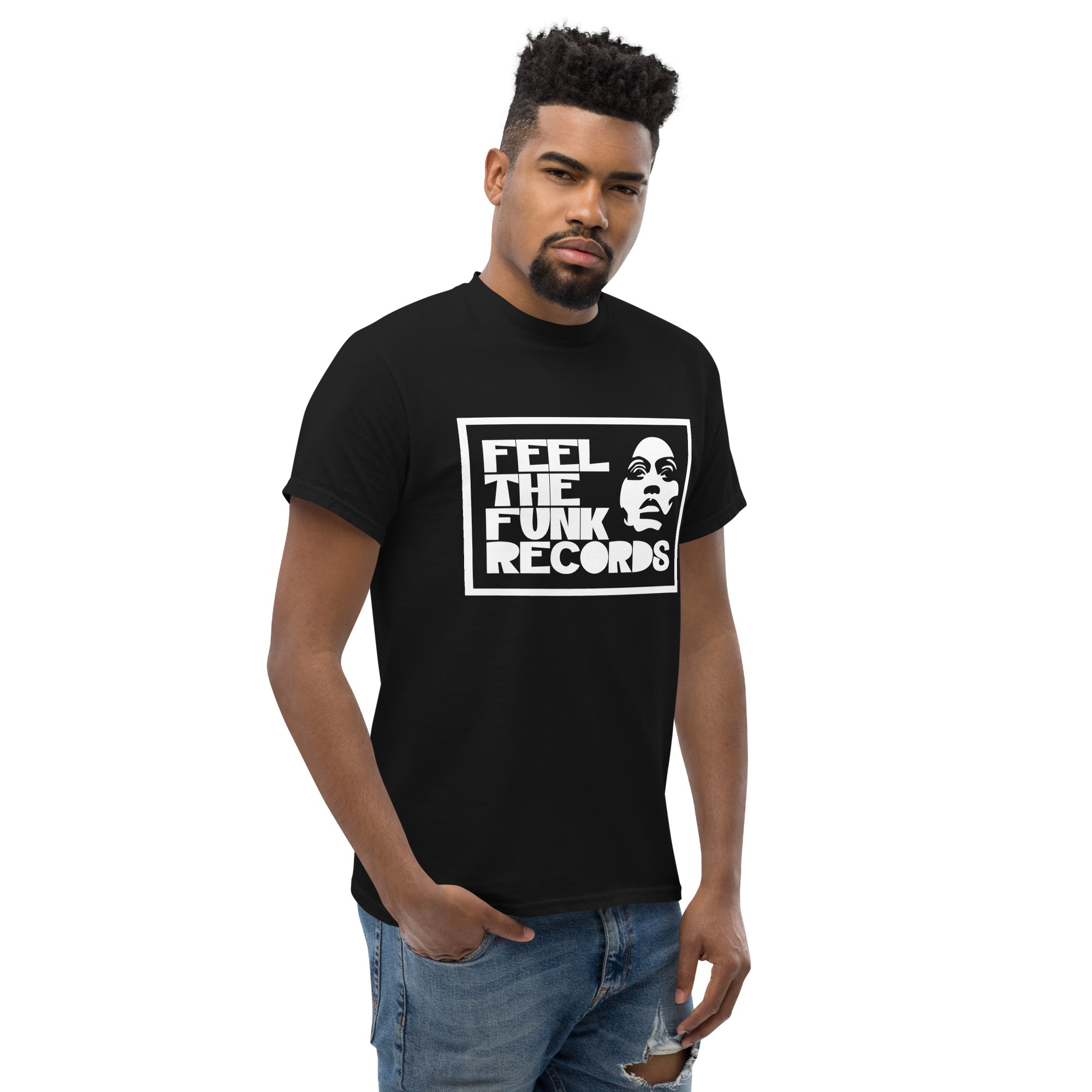Feel The Funk Records Logo Block Tee - Image 8