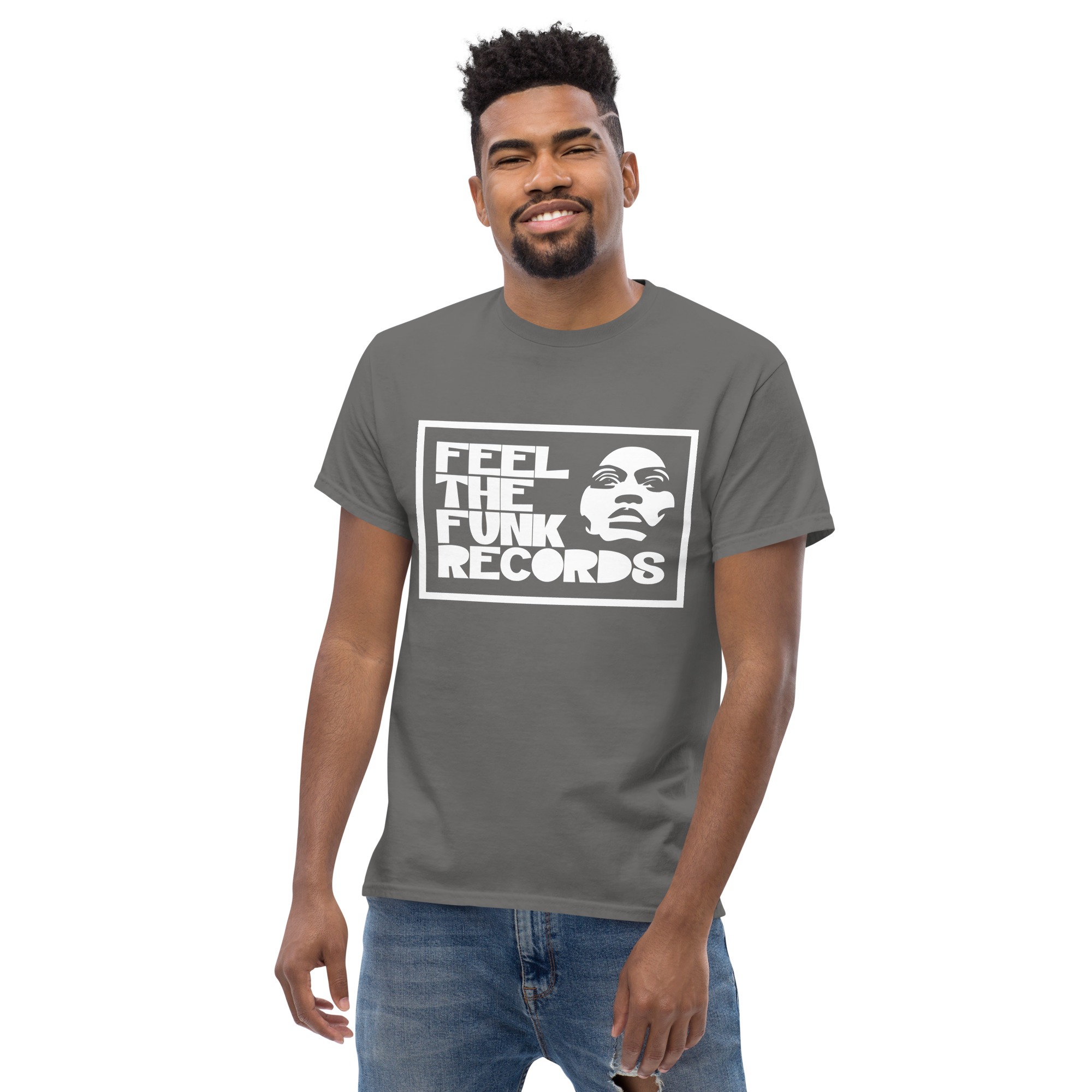 Feel The Funk Records Logo Block Tee - Image 34