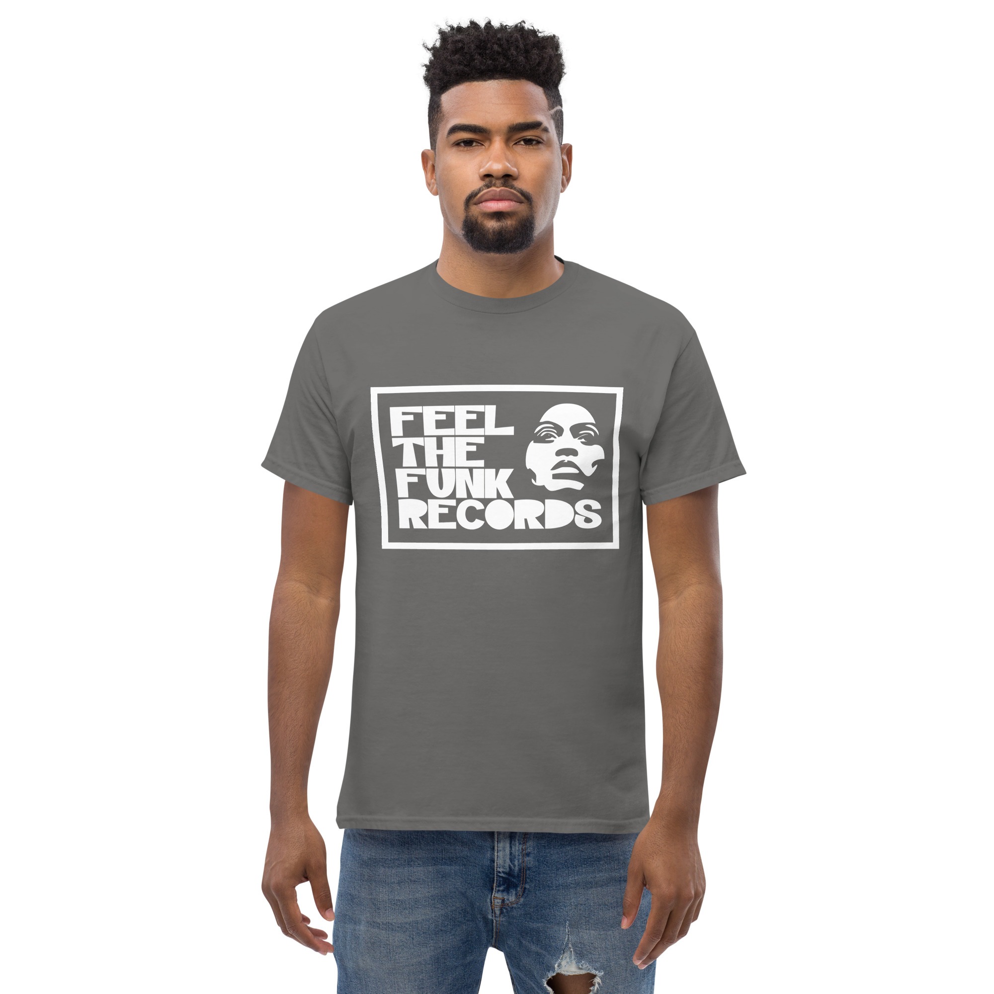 Feel The Funk Records Logo Block Tee - Image 33