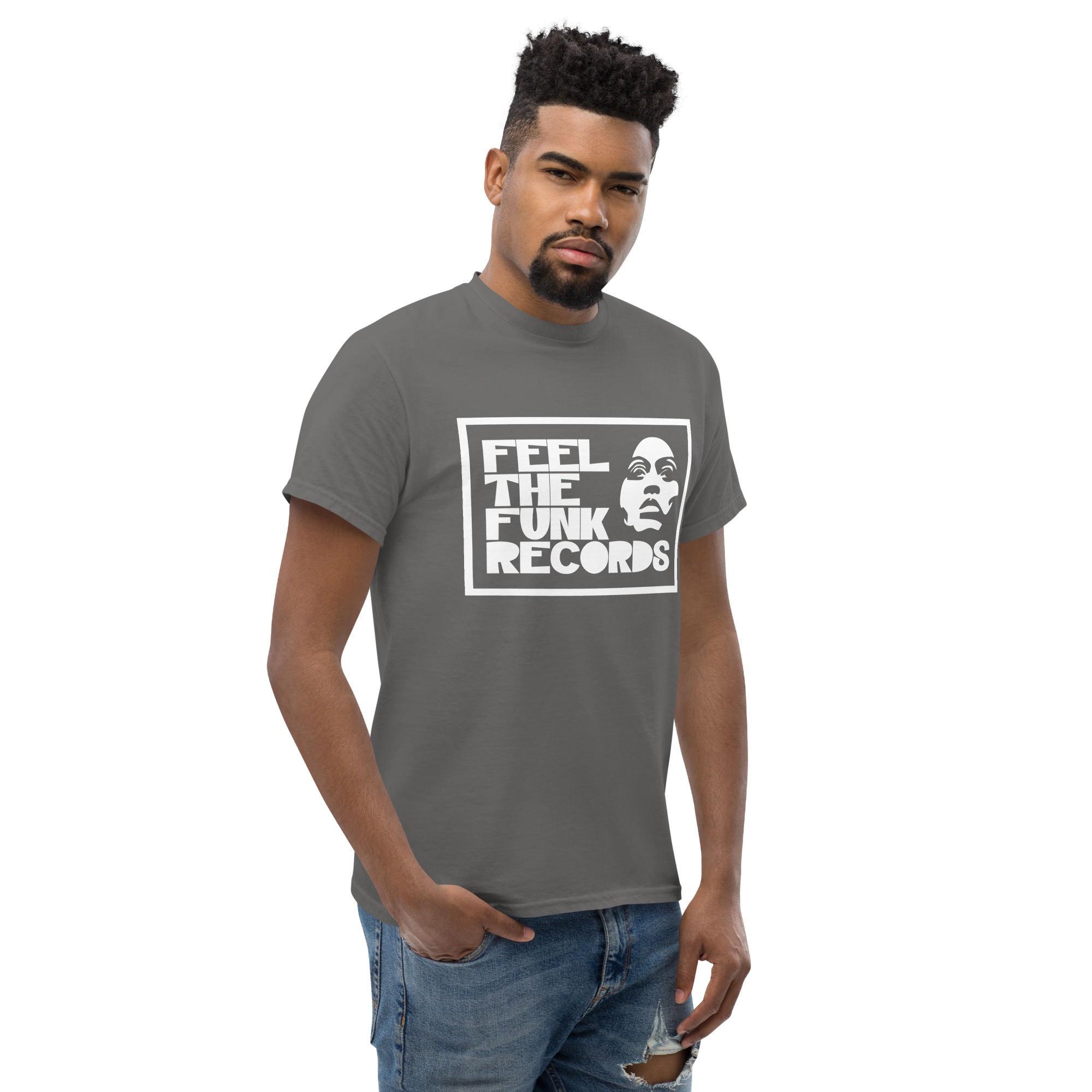 Feel The Funk Records Logo Block Tee - Image 40