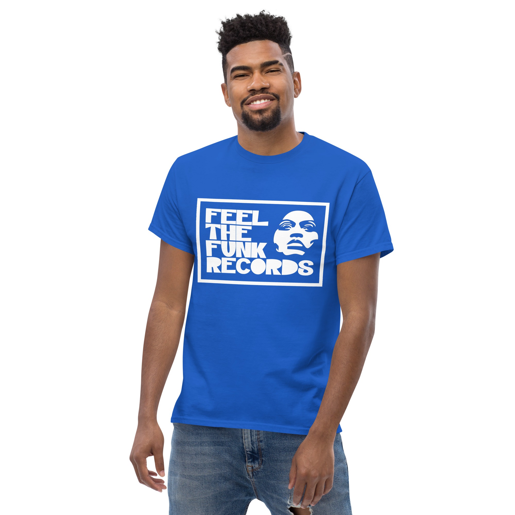 Feel The Funk Records Logo Block Tee - Image 26