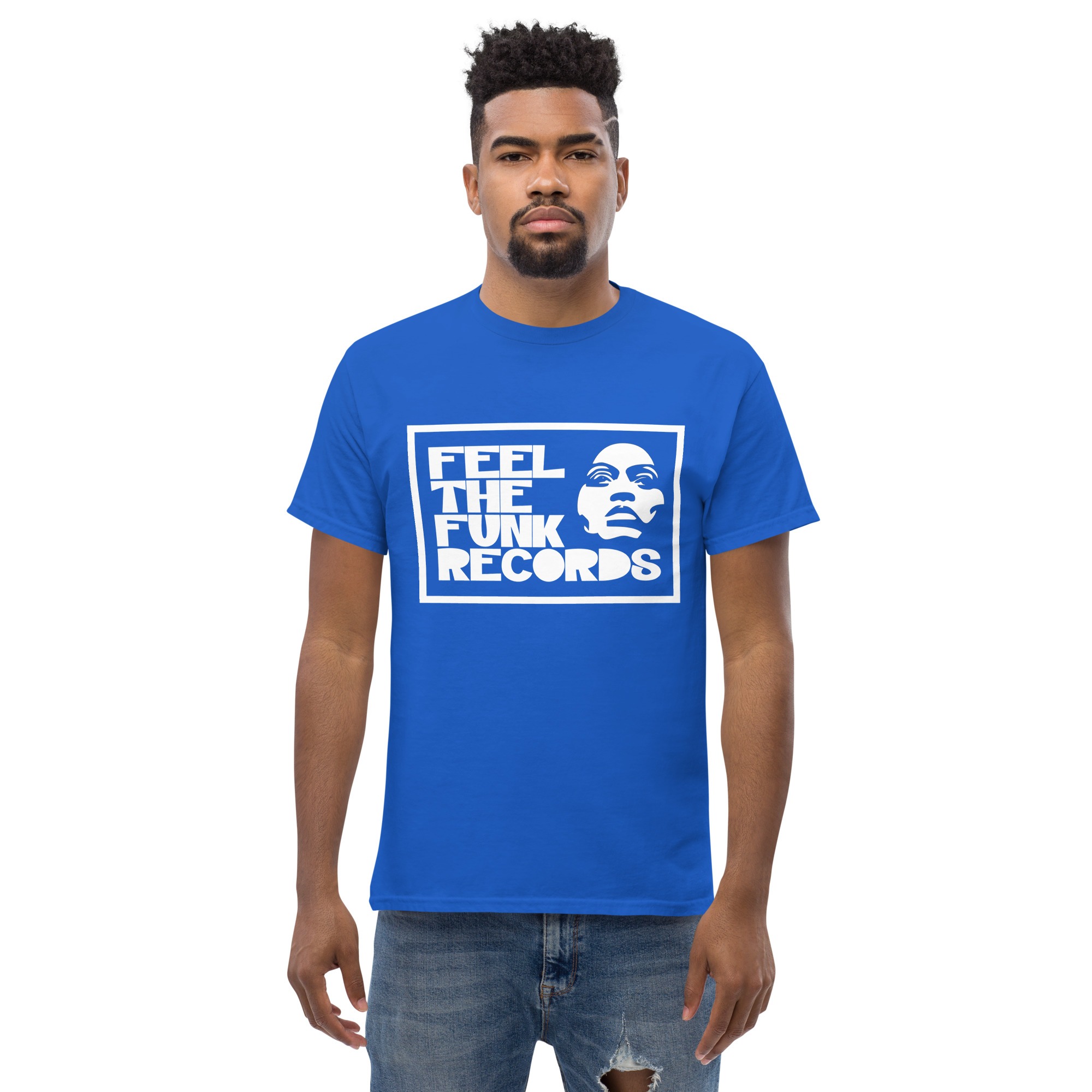 Feel The Funk Records Logo Block Tee - Image 25