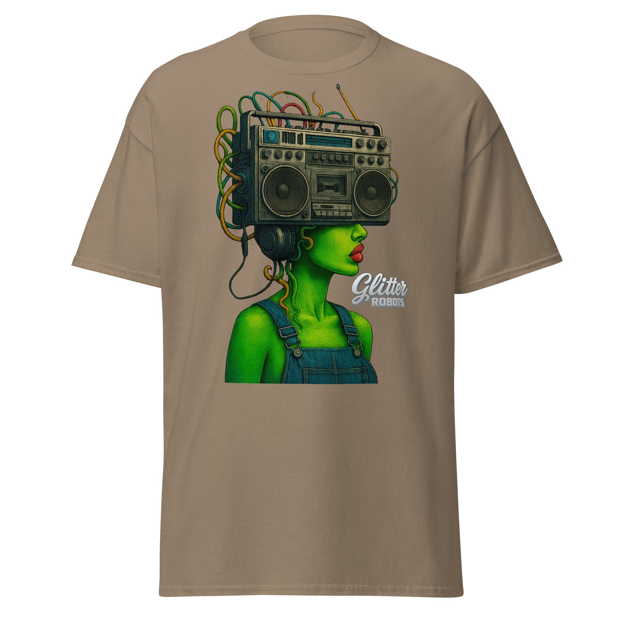 Glitter Robots Feels Good Tee - Image 6