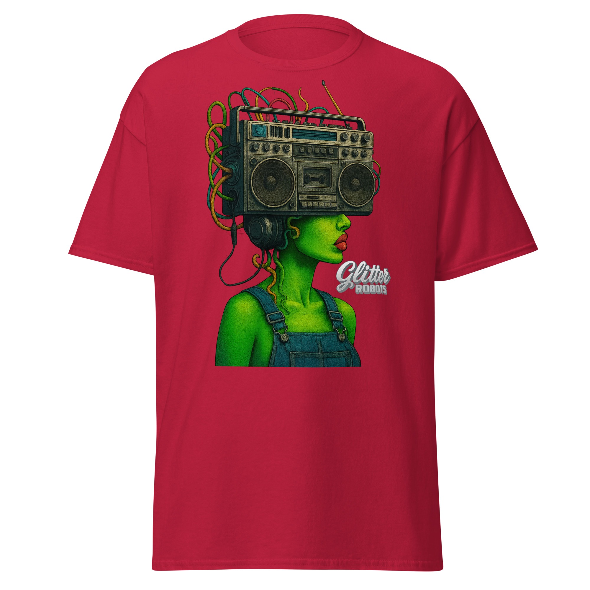 Glitter Robots Feels Good Tee