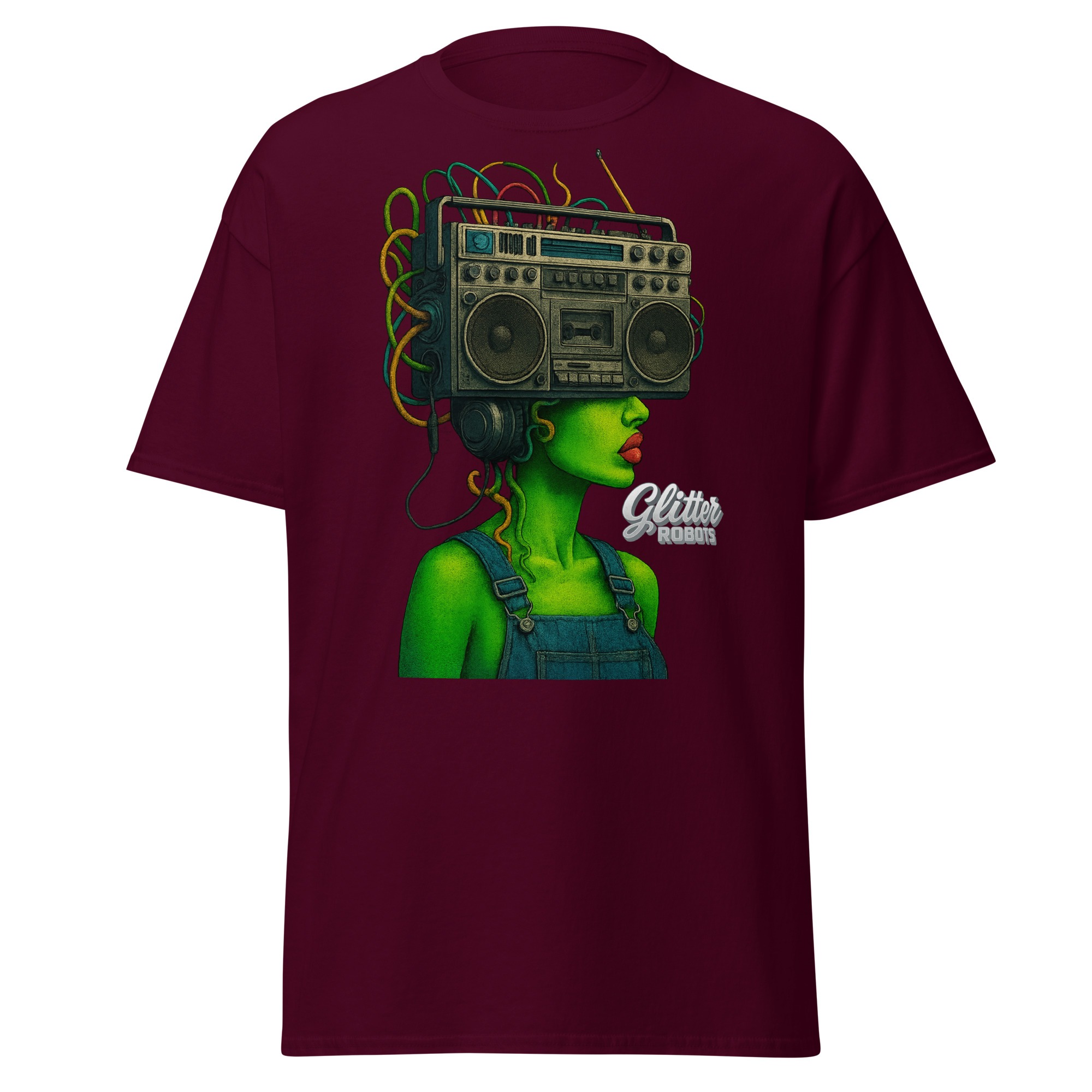 Glitter Robots Feels Good Tee - Image 2