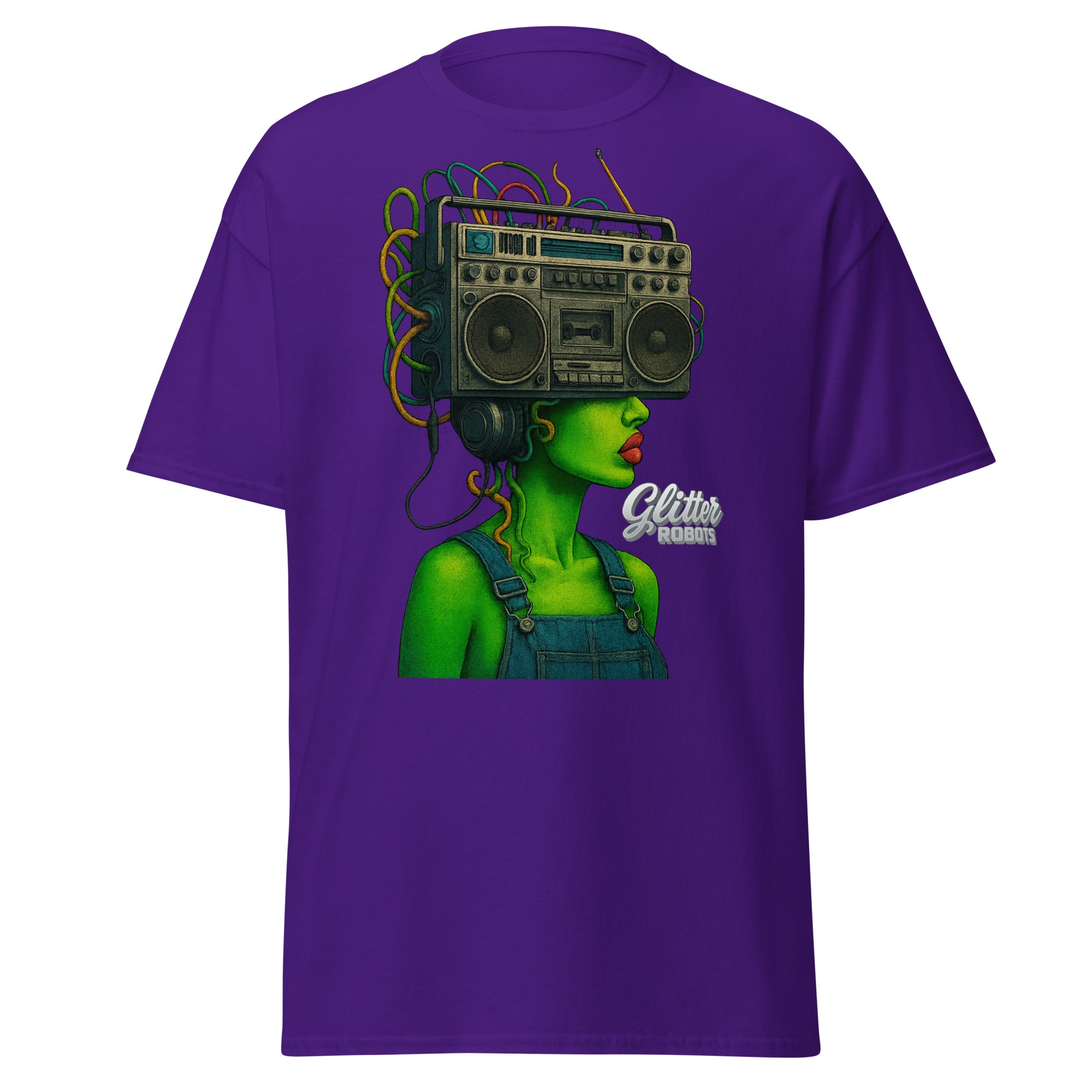 Glitter Robots Feels Good Tee - Image 7